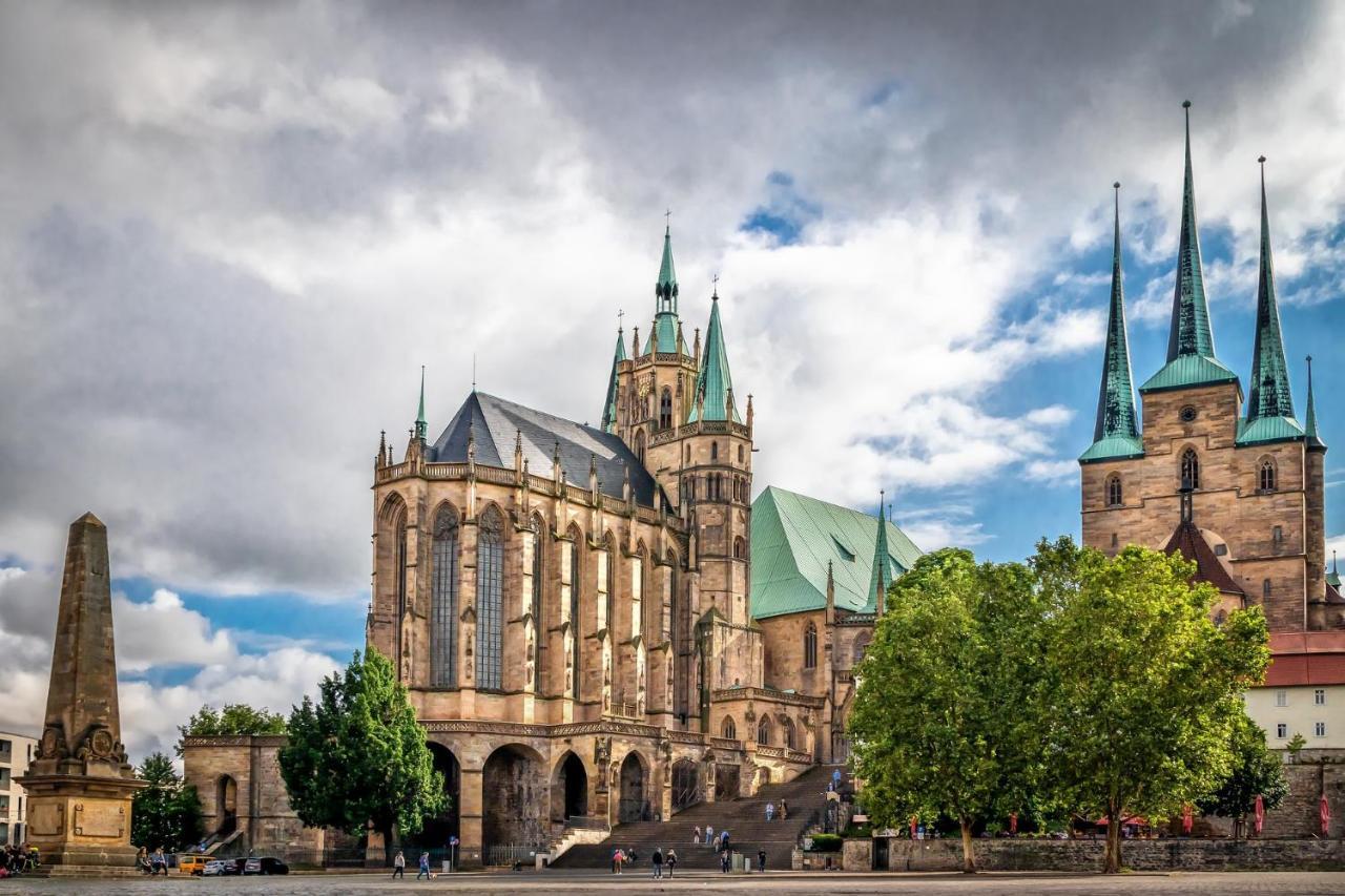 Appartement Dom II - Erfurt Domplatz エクステリア 写真